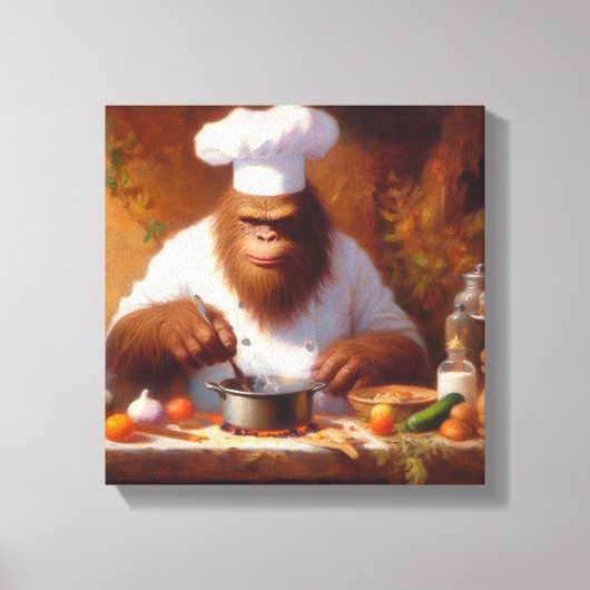 Toile Bigfoot le Chef (Recto)