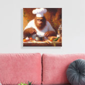 Toile Bigfoot le Chef (Insitu(Salon))