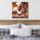 Toile Bigfoot le Chef (Insitu(Chambre))