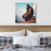 Toile Bigfoot Ninja (Insitu(Chambre))
