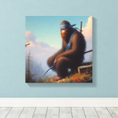 Toile Bigfoot Ninja (Insitu (Plancher de Bois))