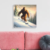 Toile Bigfoot Snowboard (Insitu(Salon))