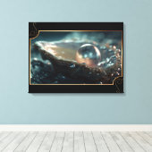 Toile Bijoux de la nature Perles d'huîtres (Insitu (Plancher de Bois))