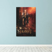 Toile BILBO BAGGINS™ Character Poster 3 (Insitu (Plancher de Bois))