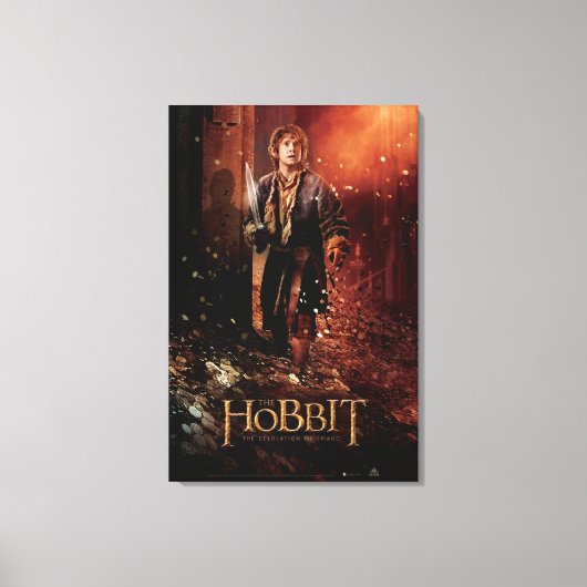 Toile BILBO BAGGINS™ Character Poster 3 (Recto)