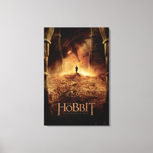Toile BILBO BAGGINS™ dans l'oeil de SMAUG™ (Recto)