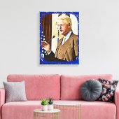 Toile Bill Clinton 42e président Keepsaké Canvas Art (Insitu(Salon))