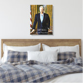 Toile Bill Clinton 42e président Keepsaké Canvas Art (Insitu(Chambre))