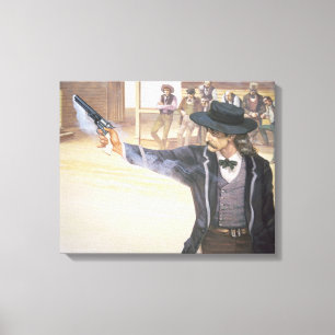 Toile "Bill sauvage" Hickok (1837-76) démontre sa marqu