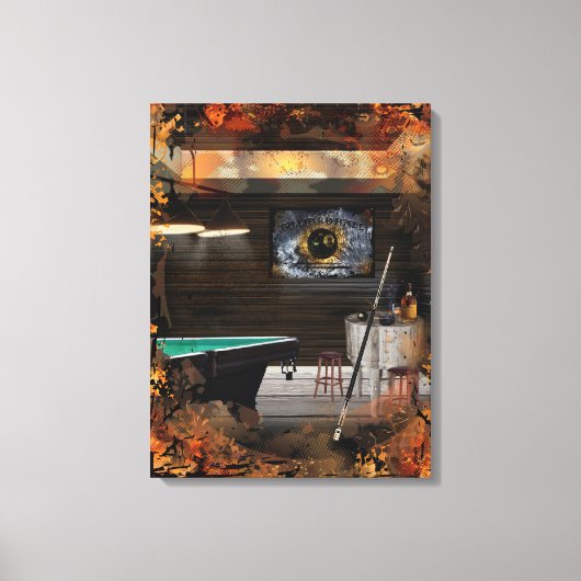 Toile Billard Cue Sport (Recto)