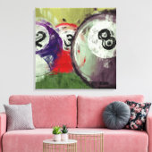 Toile Billard d'art Abstrait (Insitu(Salon))
