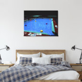 Toile Billard de piscine (Insitu(Chambre))