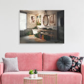 Toile Billards Bohême - Fée et Élégance Feminine" (Insitu(Salon))