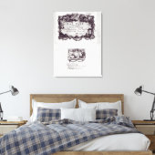 Toile Billet d'entrée pour le bal de Versailles (Insitu(Chambre))