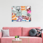 Toile Billets (Insitu(Salon))
