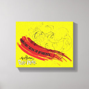 Toile Billy & Mandy - L'évolution ne prend pas de prison