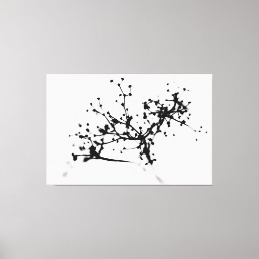 Toile Biochimie Abstraite (Recto)