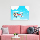 Toile biplans (Insitu(Salon))