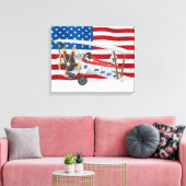 Toile biplans États-Unis (Insitu(Salon))