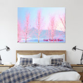 Toile Birch à la crème de framboise (Insitu(Chambre))