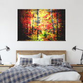 Toile Birch Abstrait Peinture En Automne (Insitu(Chambre))
