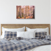 Toile Birch Forrest Autumn Photo Single (Insitu(Chambre))