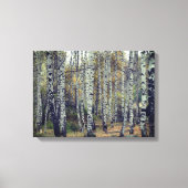 Toile Birch Forrest Autumn Photo Single (Recto)