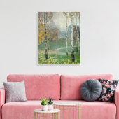 Toile Birch Trees, 1904 (huile sur toile) (Insitu(Salon))