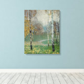Toile Birch Trees, 1904 (huile sur toile) (Insitu (Plancher de Bois))