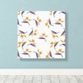 Toile Bird of paradise flower pattern (Insitu (Plancher de Bois))