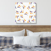 Toile Bird of paradise flower pattern (Insitu(Chambre))