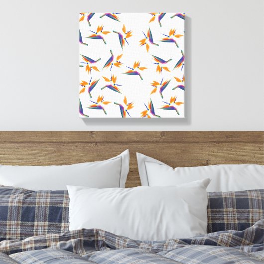 Toile Bird of paradise flower pattern (Insitu(Chambre))
