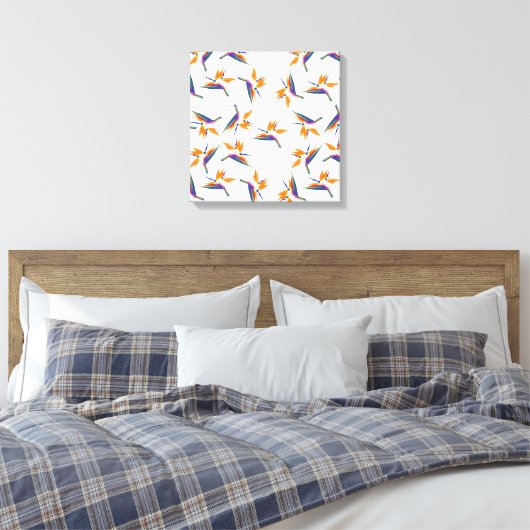 Toile Bird of paradise flower pattern (Insitu(Chambre))