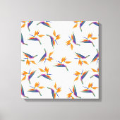 Toile Bird of paradise flower pattern (Recto)