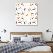 Toile Bird of paradise flower pattern (Insitu(Chambre))