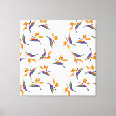 Toile Bird of paradise flower pattern (Recto)