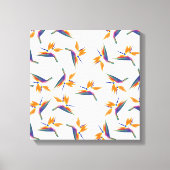 Toile Bird of paradise flower pattern (Recto)