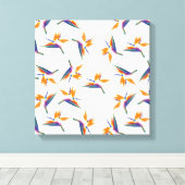 Toile Bird of paradise flower pattern (Insitu (Plancher de Bois))