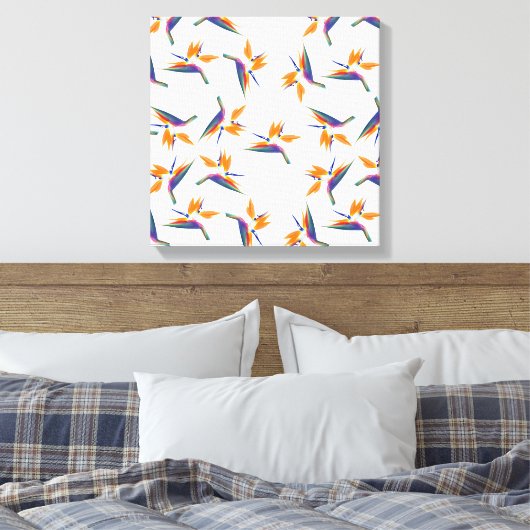 Toile Bird of paradise flower pattern (Insitu(Chambre))