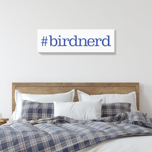 Toile #birdnerd (Insitu(Chambre))