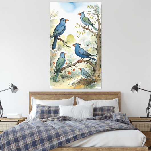 Toile Birds (Insitu(Chambre))