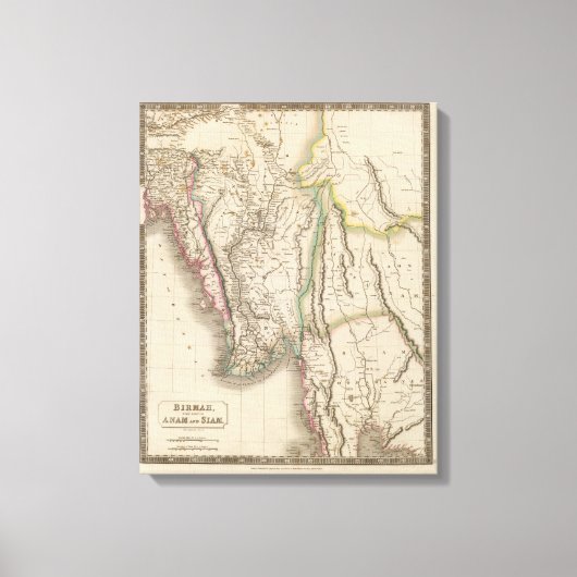 Toile Birmah, Anam, Siam, Thaïlande (Recto)