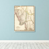 Toile Birmah, Anam, Siam, Thaïlande (Insitu (Plancher de Bois))
