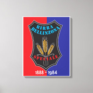 Toile Birra Bellinzona Svizzera Pression sur l'écran de