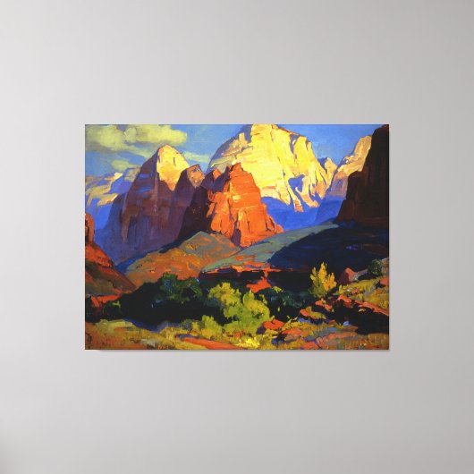 Toile Bischoff - Zion Park (Recto)