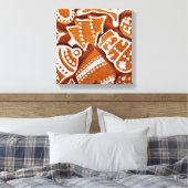Toile Biscuits en pain d'épices de Noël (Insitu(Chambre))