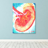 Toile Bisection rénale (Insitu (Plancher de Bois))