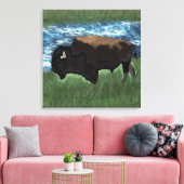 Toile Bison (Insitu(Salon))