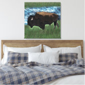 Toile Bison (Insitu(Chambre))