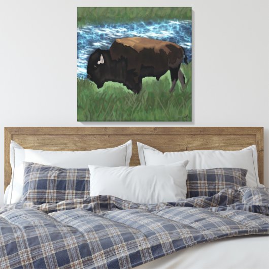 Toile Bison (Insitu(Chambre))